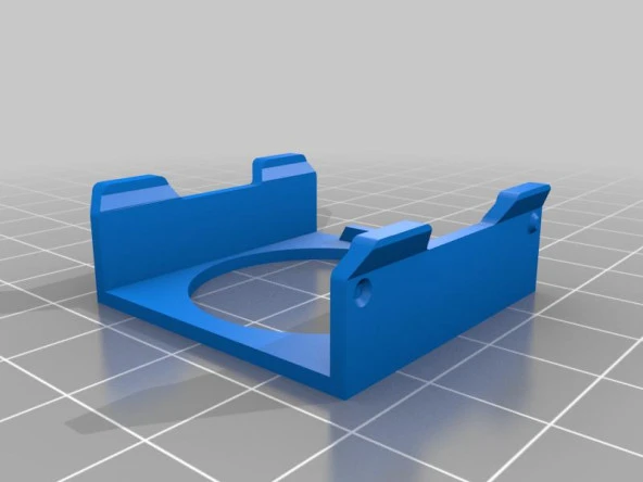 30Mm Fan Sled (Modified) Raspberry Pi İçin 4 Fan Rayı İle Uygun Kutu Kılıf Plastik Aparat