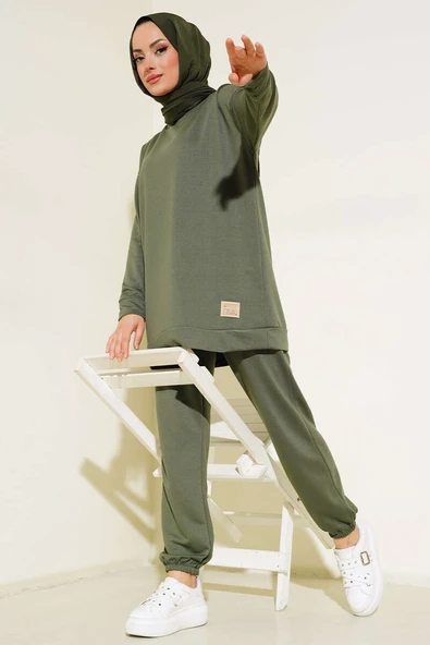 Arma Detaylı İkili Takım Haki ürün görseli 1