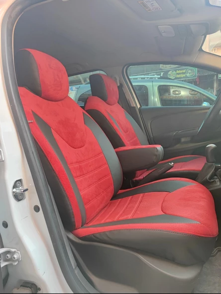 Renault Clio IV Araca Özel Dikim Koltuk Kılıfı - Resim 2