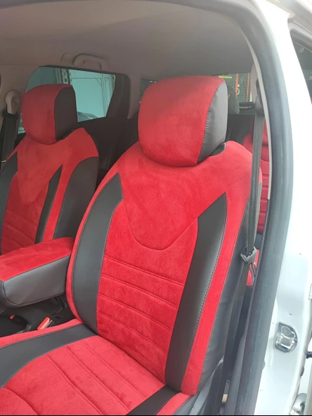 Renault Clio IV Araca Özel Dikim Koltuk Kılıfı - Resim 7