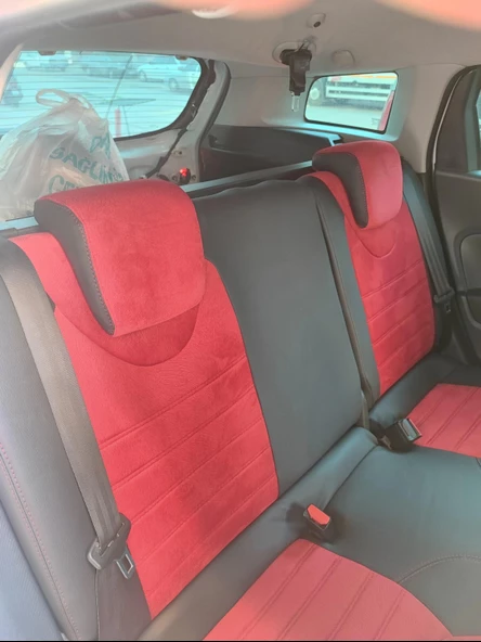 Renault Clio IV Araca Özel Dikim Koltuk Kılıfı - Resim 3
