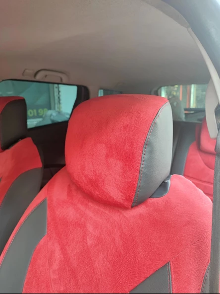 Renault Clio IV Araca Özel Dikim Koltuk Kılıfı - Resim 5