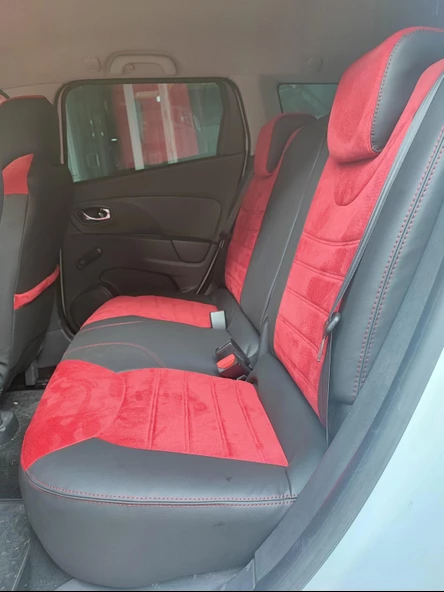 Renault Clio IV Araca Özel Dikim Koltuk Kılıfı - Resim 4