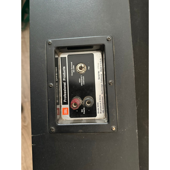 Single JBL 8340 Cinema Home theater Surround Speaker - 2