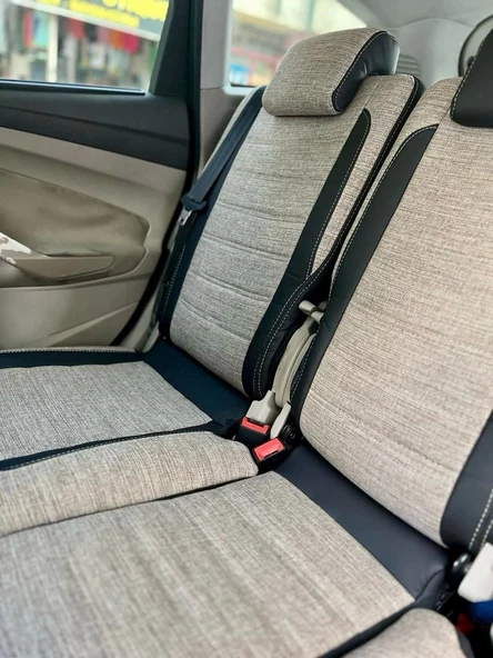 Peugeot Rifter GT Line 2023 Araca Özel Dikim Koltuk Kılıfı - Resim 10