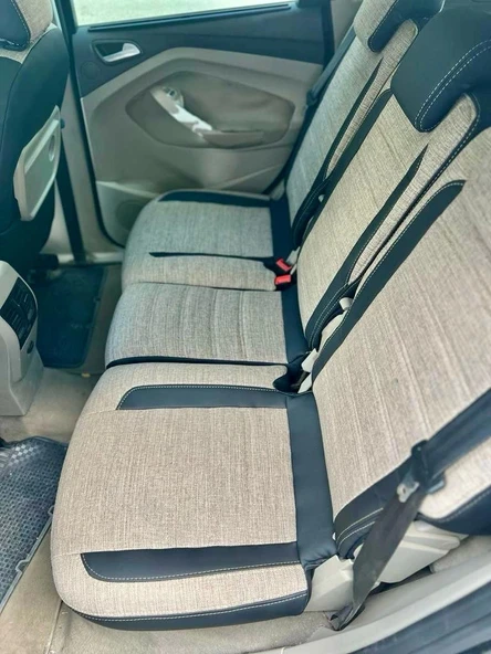 Peugeot Rifter GT Line 2023 Araca Özel Dikim Koltuk Kılıfı - Resim 11