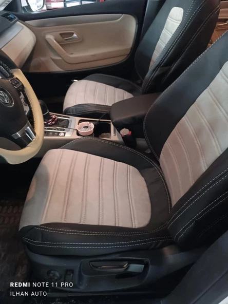 Volkswagen Passat CC Araçlara Özel Dikim Koltuk Kılıfı - Resim 5