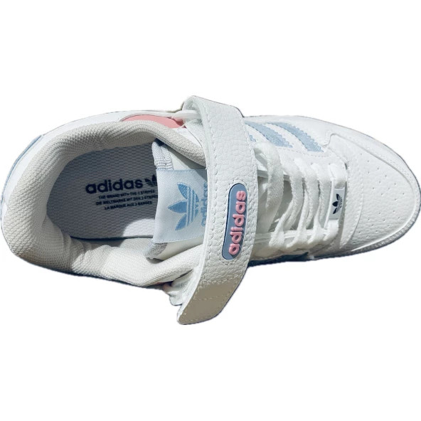 Adidas Forum Low Beyaz Mavi - 4