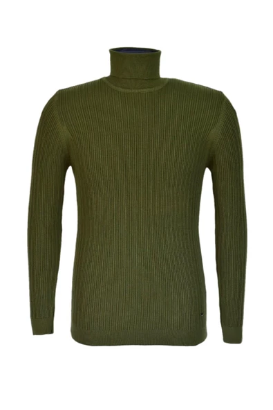 Erkek Spor Balıkçı Yaka Kazak R22897 BGL-ST03178 - Resim 8