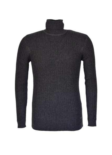 Erkek Spor Balıkçı Yaka Kazak R22897 BGL-ST03178 - Resim 2