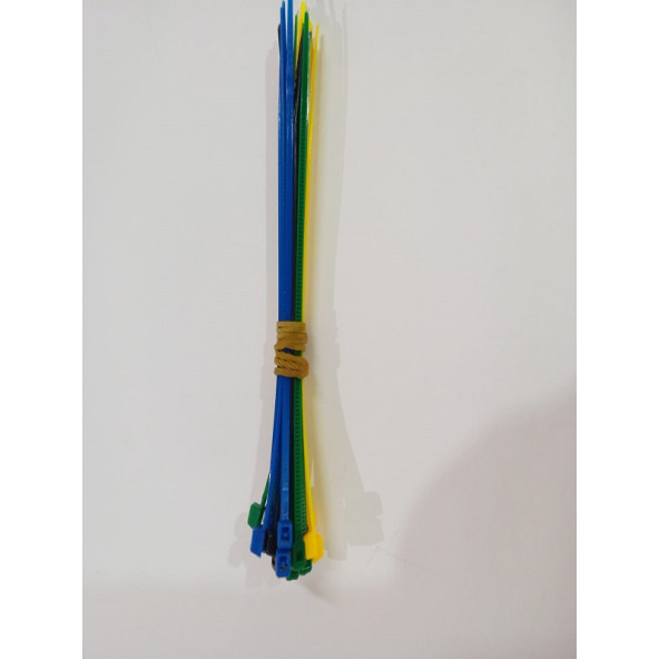 Kümes Hayvanları Soy Takibi Cırt Kelepce 2x100 mm Karışık Renkli - 2