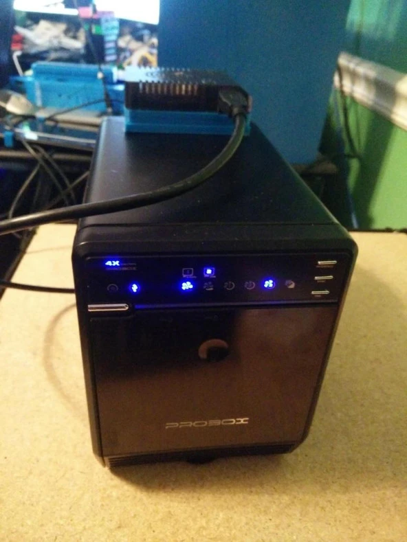 Odroid Xu4 + Mediasonic Probox Nas Plastik Aparat - 2