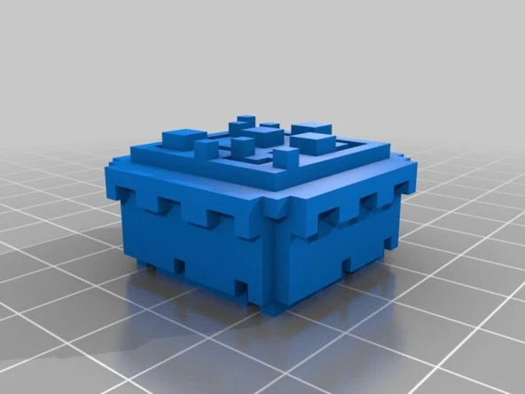 Minecraft Pastası (Tam Bir Yalan) Plastik Aparat