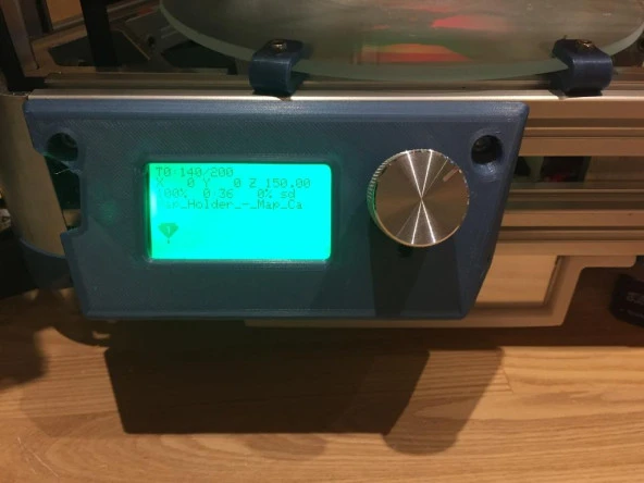 Tf Yuvası İle Azsmz 12864 İçin Lcd Tutucu Plastik Aparat