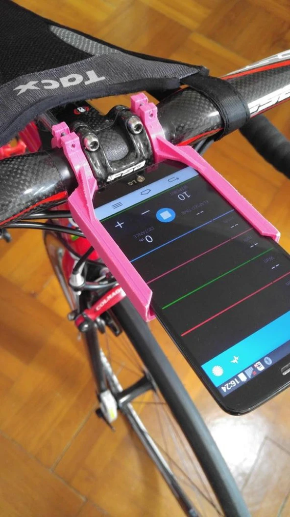 Lg G2 İçin 31,8Mm Bisiklet Telefon Tutucu Plastik Aparat
