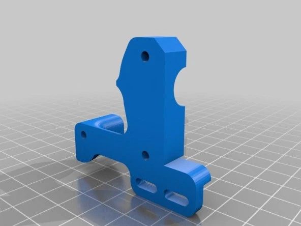Abbas V11 E3D V6 Jkafa Hotend Mk7 (Geniş Kafalı Hotent) Için Ekstruder Tutucu Ve Soğutucu Fan Plastik Aparat - 2