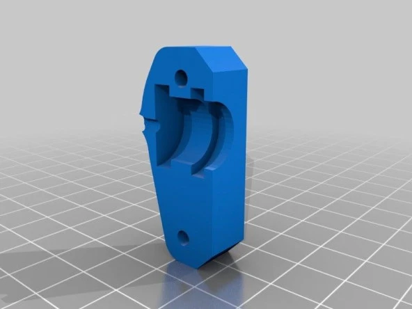 Abbas V11 E3D V6 Jkafa Hotend Mk7 (Geniş Kafalı Hotent) Için Ekstruder Tutucu Ve Soğutucu Fan Plastik Aparat - 4
