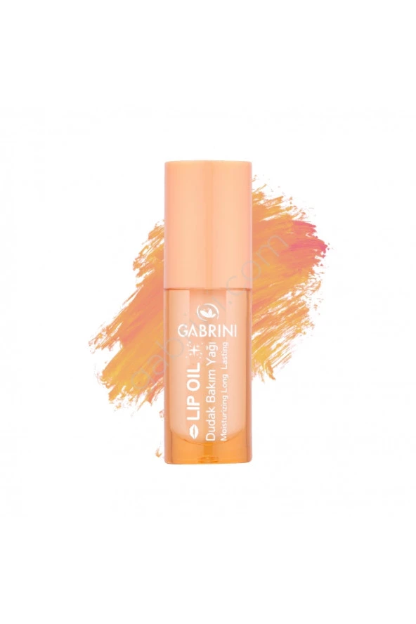 Gabrini Lip Oil - Peach 5 ml