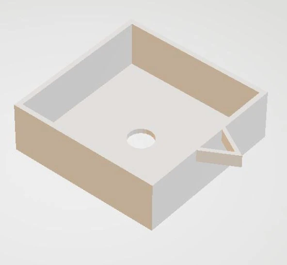 Saat Makinesi Tutacağı Plastik Aparat
