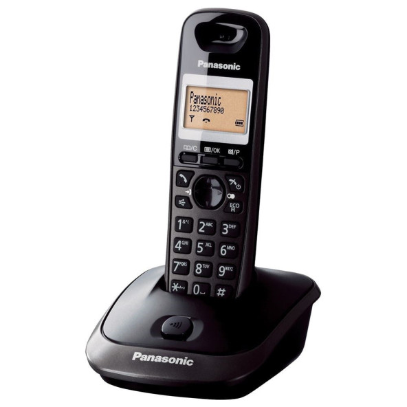 Panasonic KX-TG2511 Dect Kablosuz Telefon Siyah - 2
