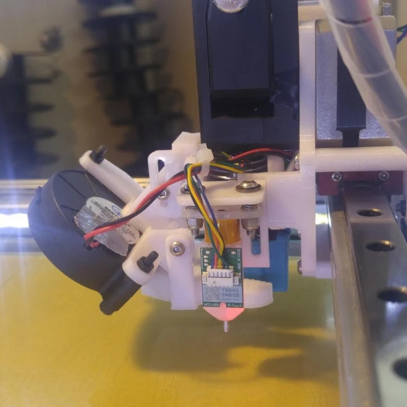 V6/Volcano, Bltouch + Rj45 İçin Re-Revised Bmg Arabası, En Üst Stili Plastik Aparat