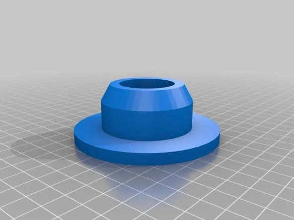 3/4 İnç Şaft İçin 2 İnç Makara Burç Plastik Aparat - Resim 5