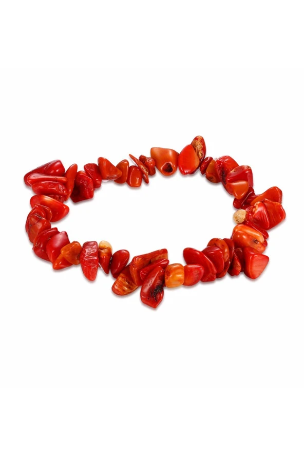 Mercan Taşı Hakiki Taş Bileklik