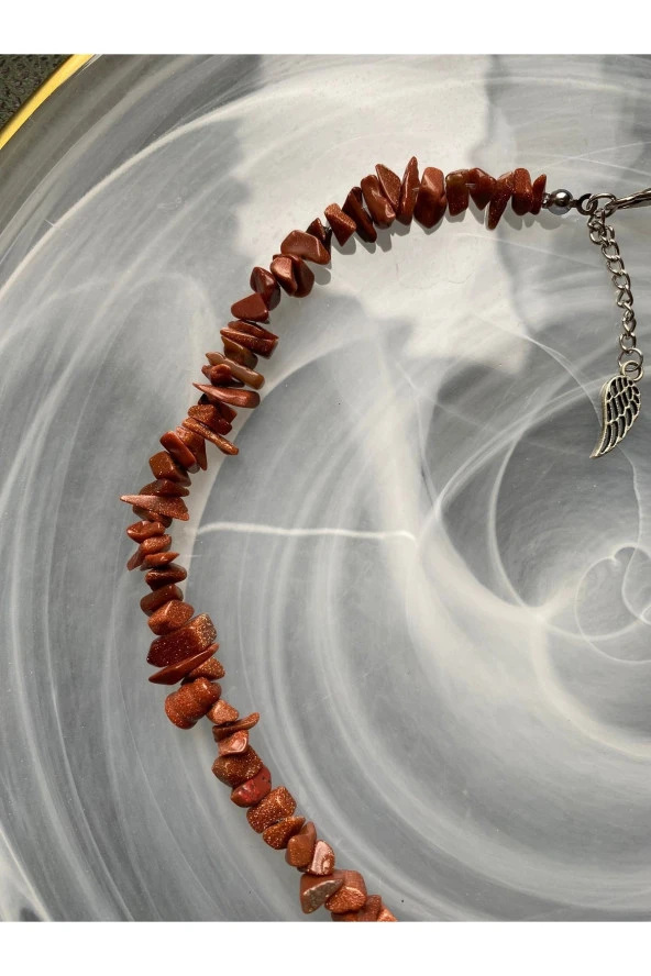 Yıldız Doğal Taş Kolye - 2