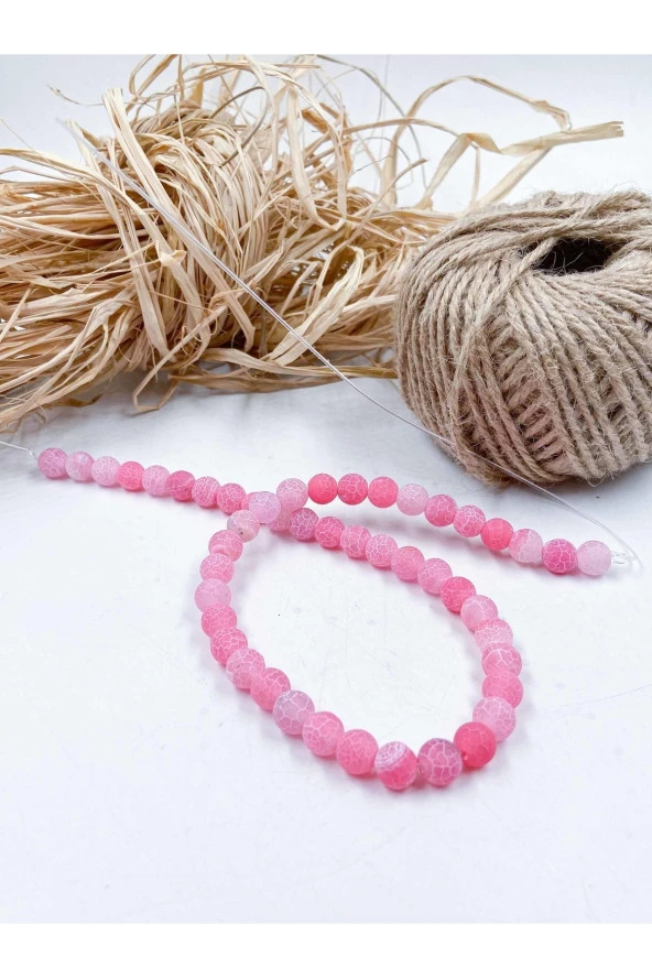 Akrep Akik Küre Kesim 8 Mm Doğal Taş Dizi