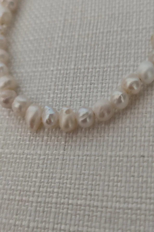 Sertifikalı 5 Mm Gerçek Inci Bileklik - 2