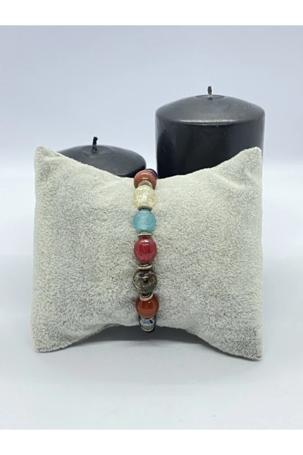 Koç Burcu Doğal Taş Bileklik