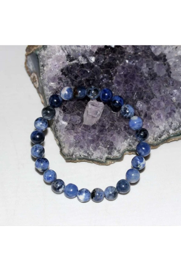 Sodalit Doğal Taş Bileklik