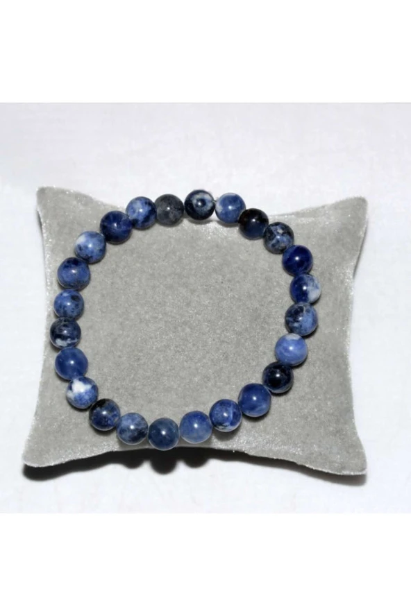 Sodalit Doğal Taş Bileklik - 2