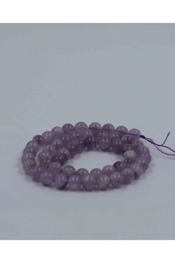 Ametist Doğal Taş Dizi 8 mm