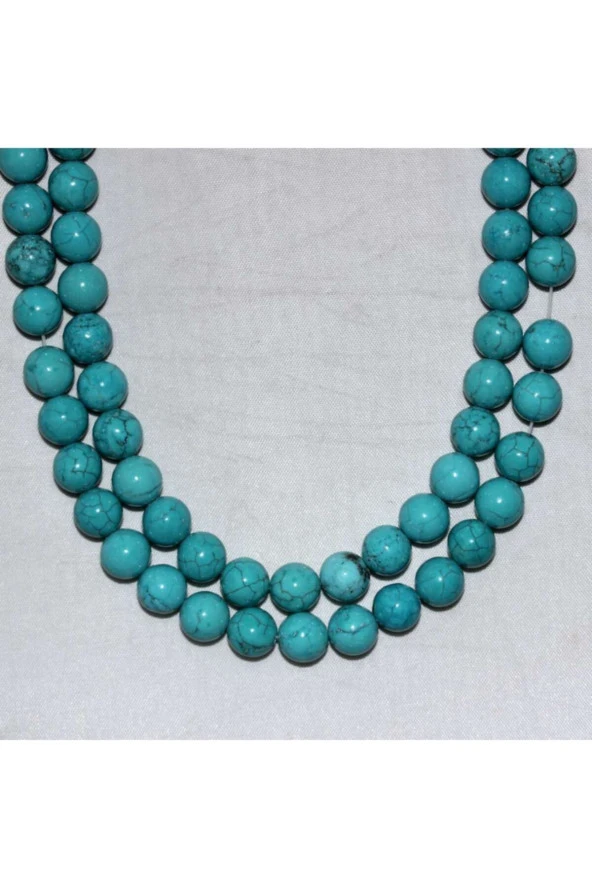 8mm Turkuaz (a Kalite) Doğal Taş