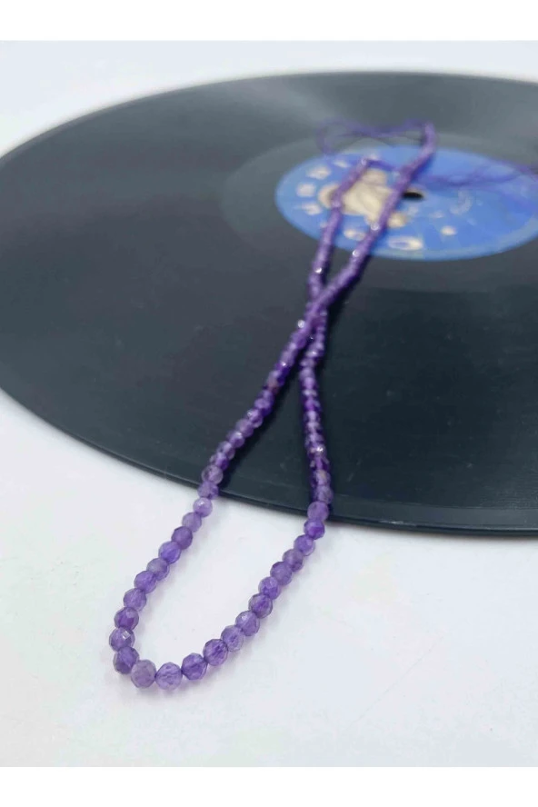 Ametist Doğa Taş Dizi 3 Mm