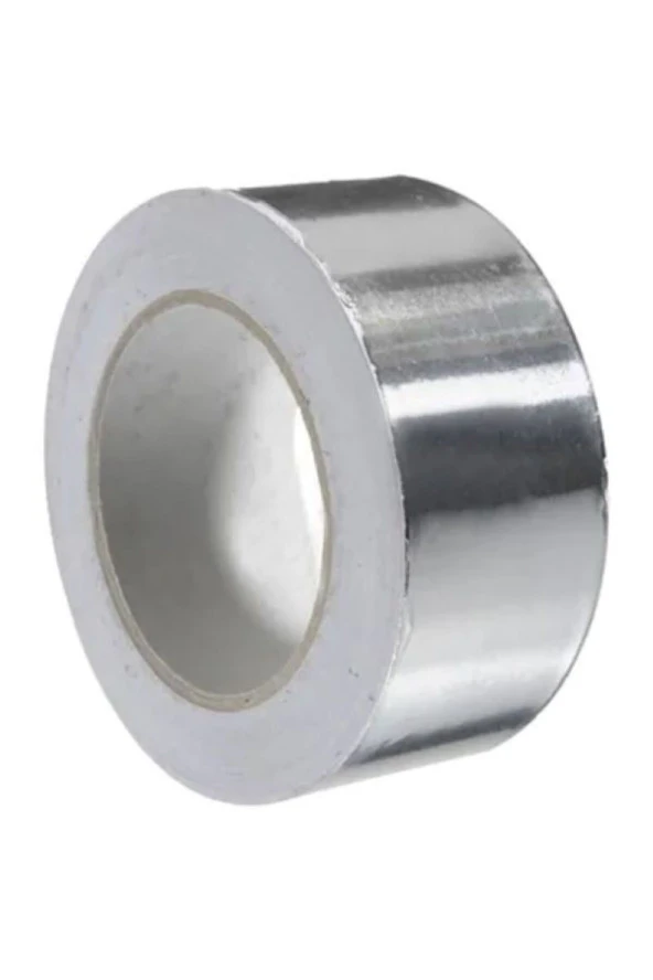 Alüminyum Baca Bandı Folyo Yapışkanlı Yanmaz Bant Aspiratör Baca Tamiri 40 Mm*10metre