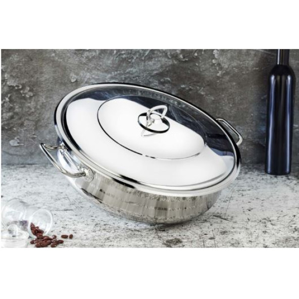 Hascevher Gastro Karnıyarık Tencere 38x15 Cm 15,5 Litre