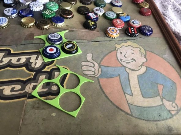 Bira Caps Tutucu Plastik Aparat - Resim 2