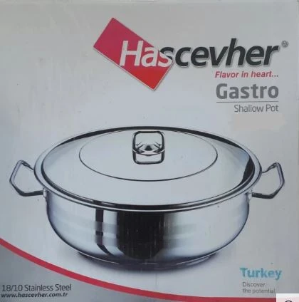 Hascevher Gastro Karnıyarık Tencere 50x20 Cm 37,0 Litre - 4