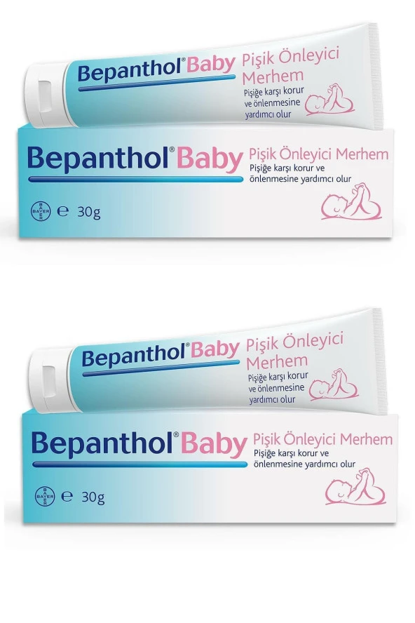 BEPANTHOL Baby Pişik Önleyici Merhem 30 Gr 2Li Paket