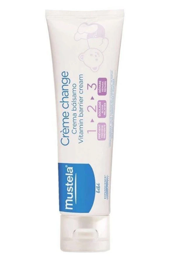 MUSTELA Pişik Bakım Kremi  Vitamin Barrier 1-2-3 Cream 50Ml