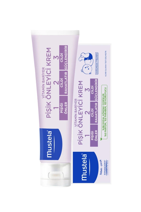 MUSTELA Vitamin Barrier Krem Pişik 100 Ml