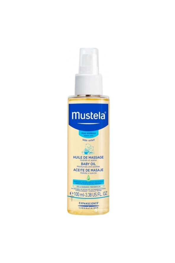 MUSTELA Bebek Bakım Masaj Yağı 100 Ml.