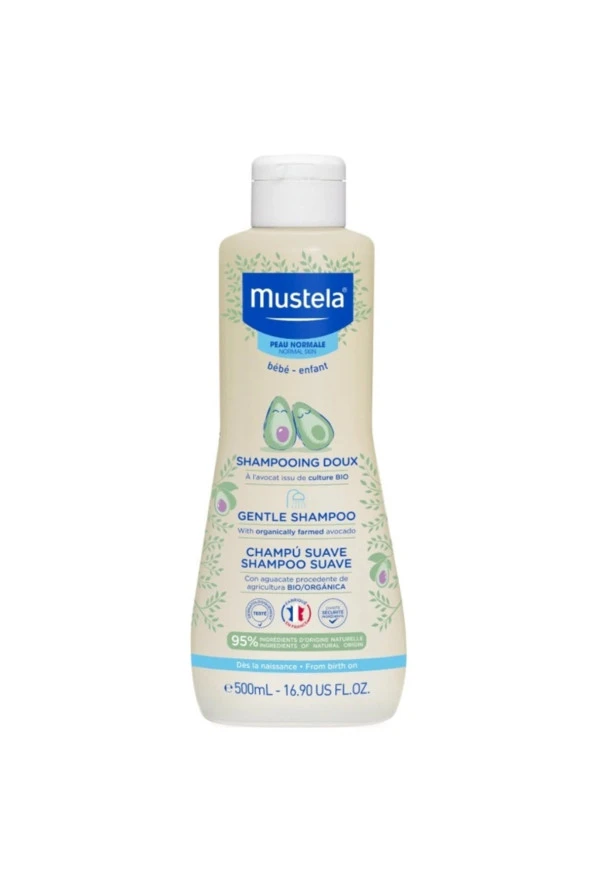 MUSTELA Gentle Shampoo Papatya Özlü Şampuan 500 Ml