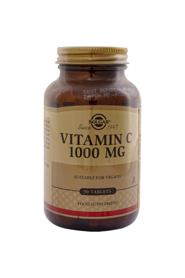 SOLGAR Vitamin C 1000 Mg 90 Tablet