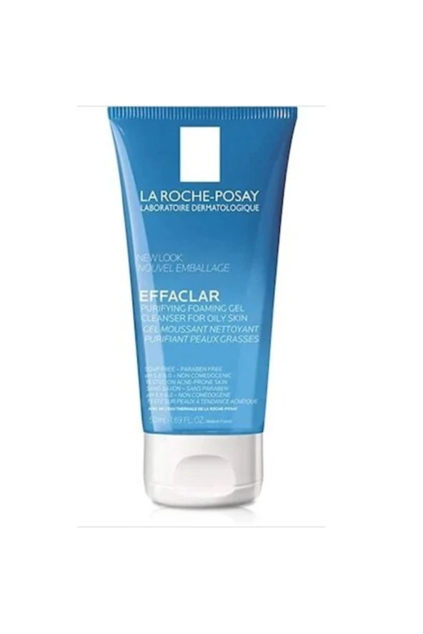 LA ROCHE POSAY Effaclar Gel 50 Ml - Yağlı Ve Hassas Ciltler Için Temizleyici Jel