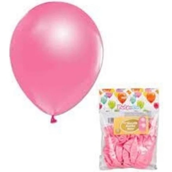 Nedi Pm-12141 Balon Metalik Pembe 20 Li