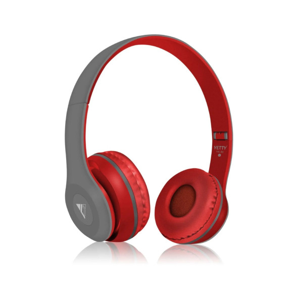 Yk-30 Extra Bass Mikrofonlu Kulak Üstü Büyük Kulaklık - Kırmızı
