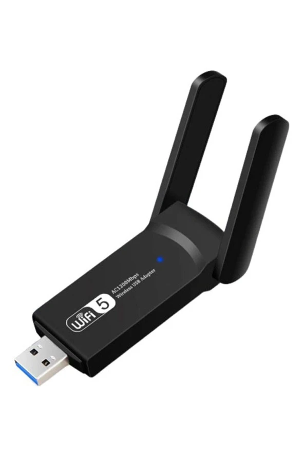 Kingboss Dual Band Usb 3.0 Adaptör Kablosuz Wifi Alıcı Ac1200 Mbps